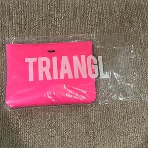 Triangl MAIA pink swimsuit NWT top s bottom s